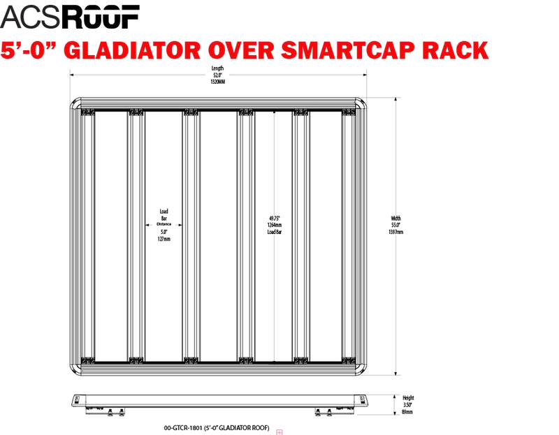 Load image into Gallery viewer, Leitner ACS ROOF | Over Truck Cap Platform | Smartcap