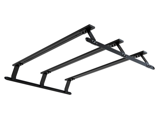Front Runner GMC Sierra Crew Cab 2014-Current triple load bar kit on white background.