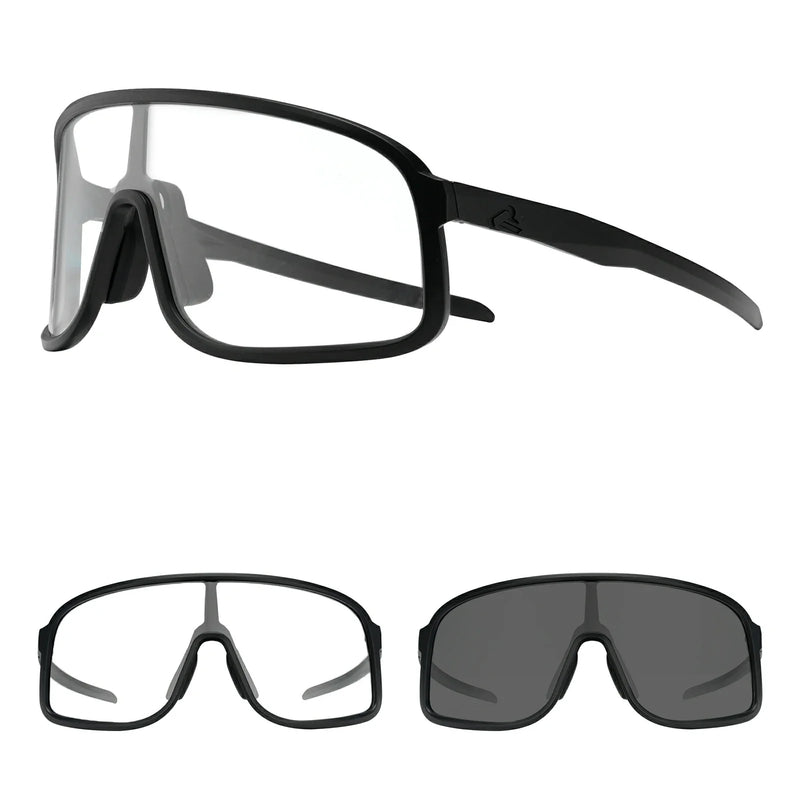 Load image into Gallery viewer, Polarized Photochromic Cycling Sunglasses