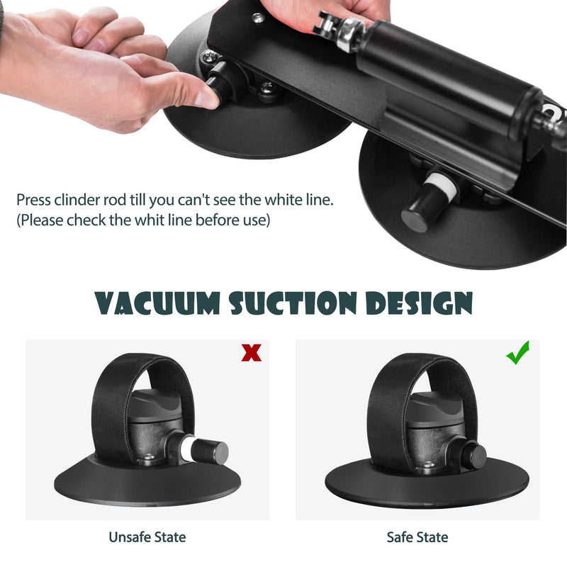 Load image into Gallery viewer, ROCKBROS Suction Cup Bike Rack for Car Roof Quick Release Sucker Mount