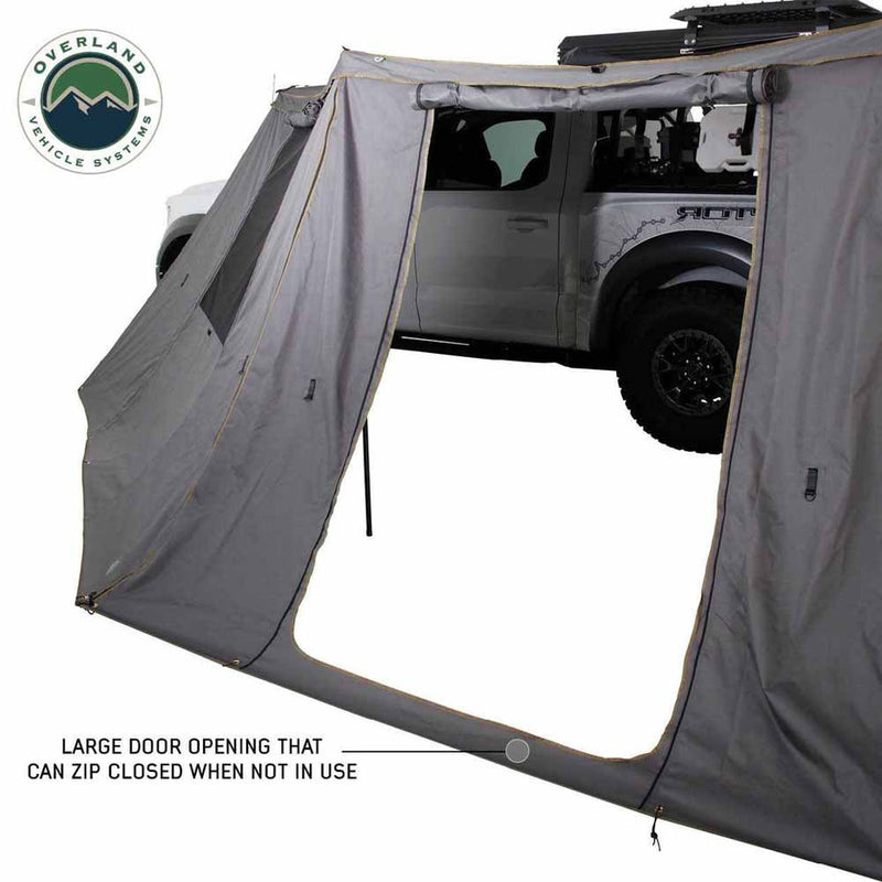 Load image into Gallery viewer, OVS HD Nomadic 270 Degree Awning Wall 1 with Door & Window - Driver Side