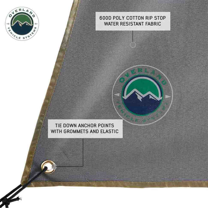 Load image into Gallery viewer, OVS HD Nomadic 270 Degree Awning Wall 2 with Window - Driver Side