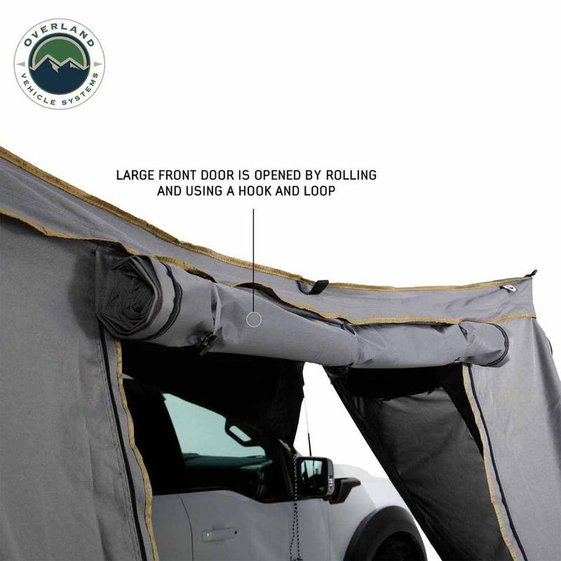 Load image into Gallery viewer, OVS HD Nomadic 270 Degree Awning Wall 1 with Door & Window - Passenger Side