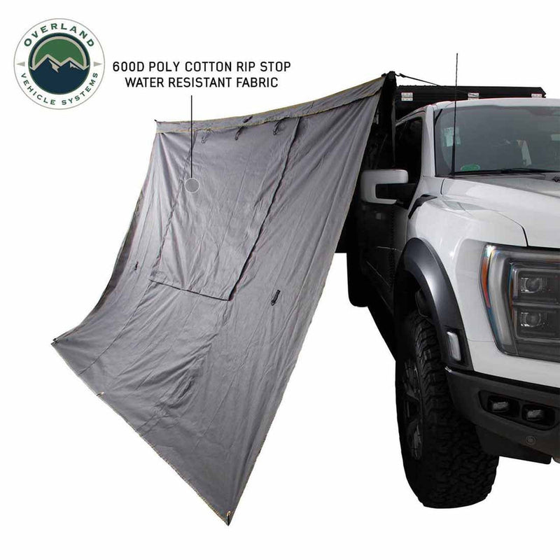 Load image into Gallery viewer, OVS HD Nomadic 270 Degree Awning Wall 1 with Door & Window - Passenger Side