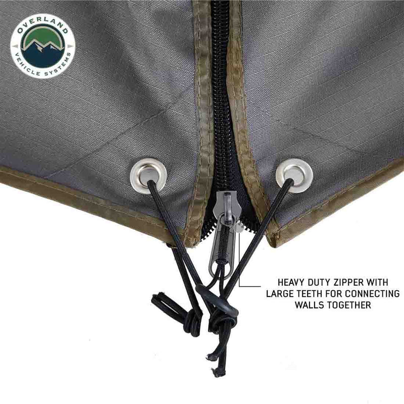 Load image into Gallery viewer, OVS HD Nomadic 270 Degree Awning - Wall 2 with Window - Passenger Side