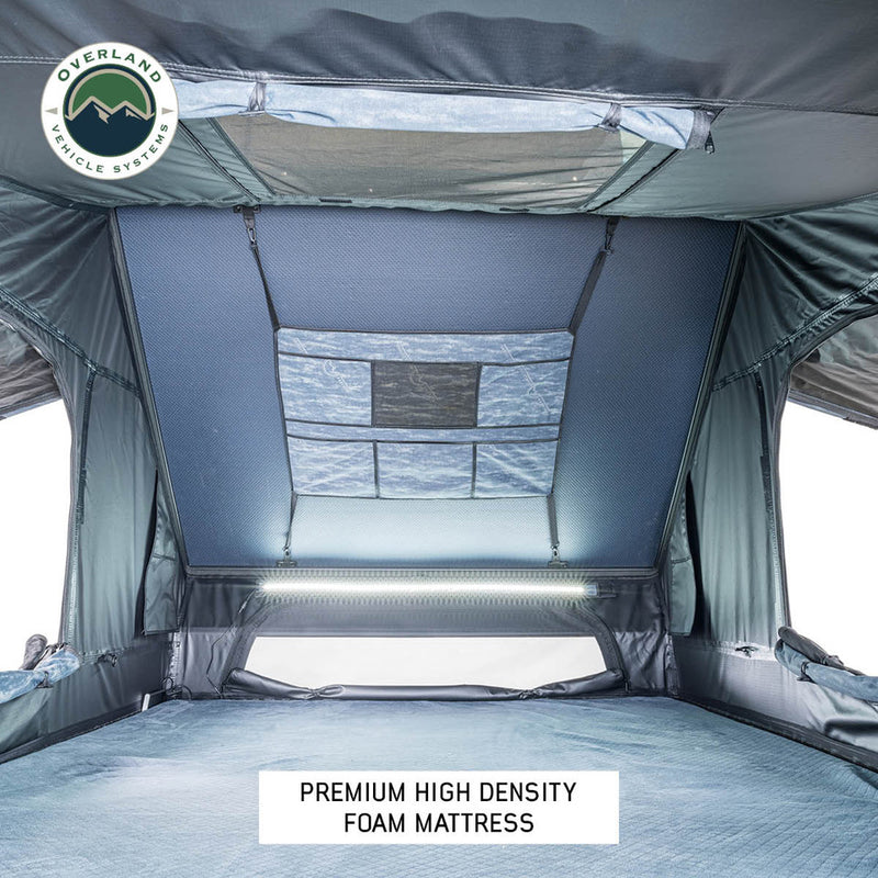 Load image into Gallery viewer, OVS XD Everest Cantilever Aluminum Roof Top Tent - Grey Body & Black Rainfly