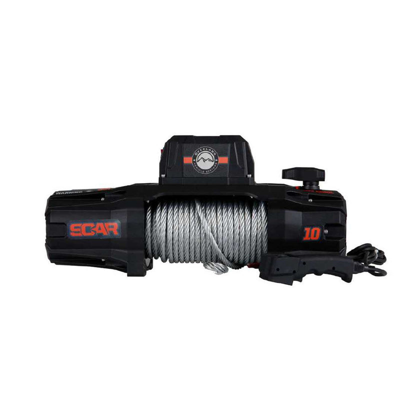 Load image into Gallery viewer, Overland Vehicle Systems SCAR 10 - 10,000 Lbs. Rated Steel Cable Winch