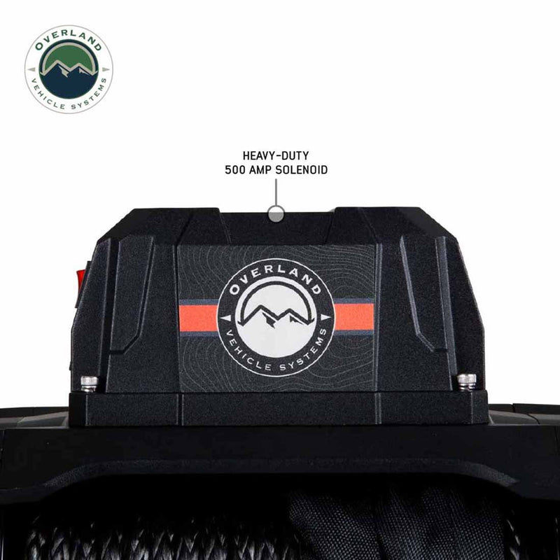 Load image into Gallery viewer, Overland Vehicle Systems SCAR 10S - 10,000 Lbs. Rated Synthetic Rope Winch