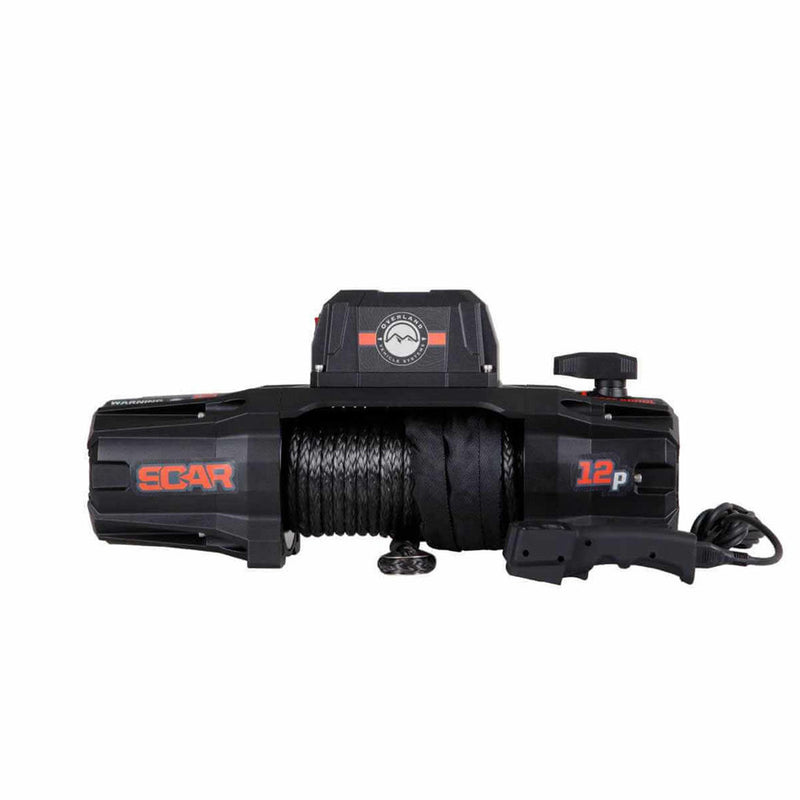 Load image into Gallery viewer, Overland Vehicle Systems SCAR 12S - 12,000 Lbs. Rated Synthetic Rope Winch