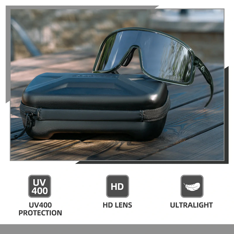 Load image into Gallery viewer, Polarized Photochromic Cycling Sunglasses