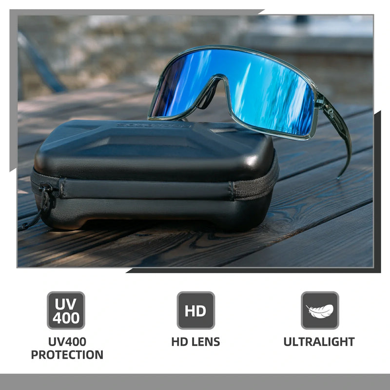 Load image into Gallery viewer, Polarized Photochromic Cycling Sunglasses