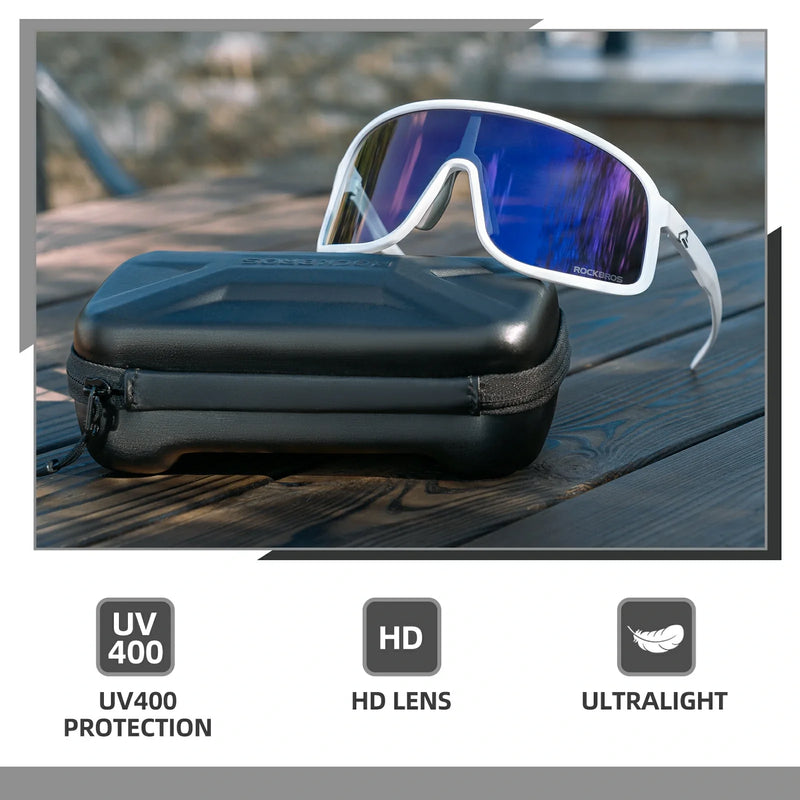 Load image into Gallery viewer, Polarized Photochromic Cycling Sunglasses