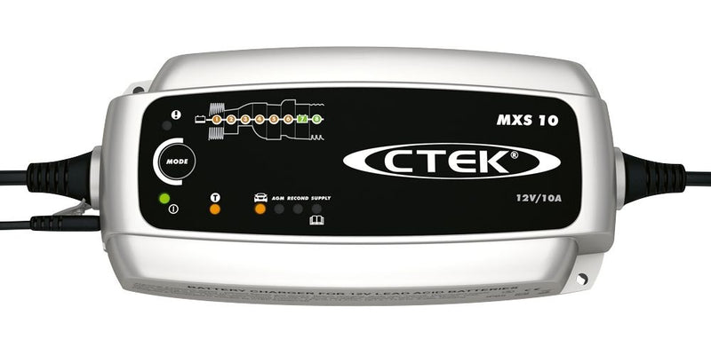 Load image into Gallery viewer, Front Runner MXS10 12V 10A Battery Charger by CTEK with mode indicator lights and cables
