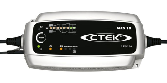 Front Runner MXS10 12V 10A Battery Charger by CTEK with mode indicator lights and cables