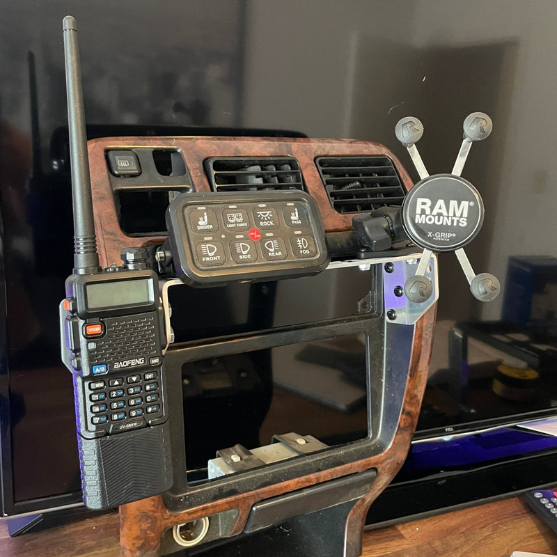 Load image into Gallery viewer, 3rd Gen 4Runner Phone Dash Mount | Modular Accessory Mount (MAM) | (1996-2002)