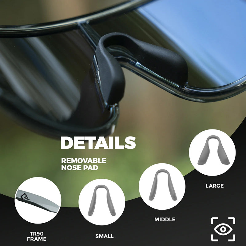 Load image into Gallery viewer, Polarized Photochromic Cycling Sunglasses