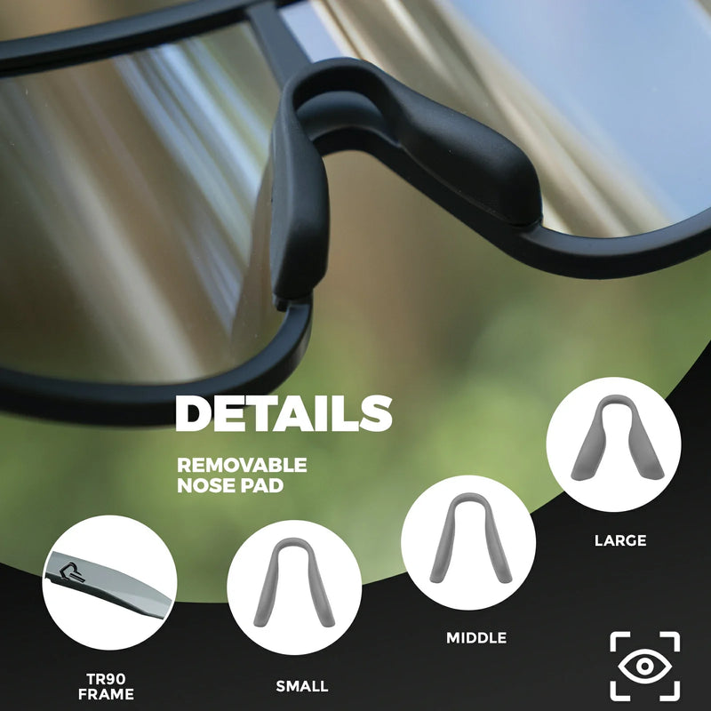 Load image into Gallery viewer, Polarized Photochromic Cycling Sunglasses