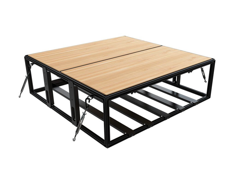 Load image into Gallery viewer, "Front Runner Wolf Pack Pro storage system with asymmetric design for vehicle organization and gear storage"