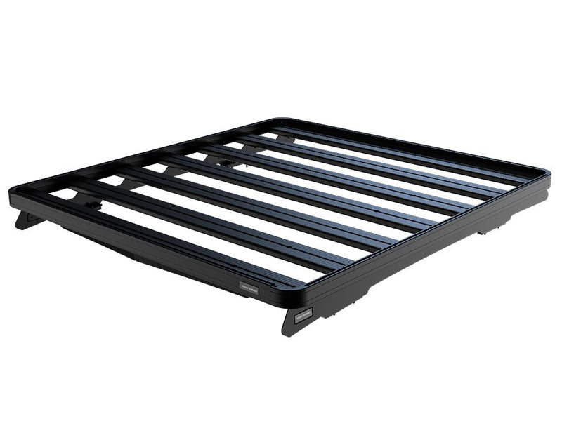 Load image into Gallery viewer, Front Runner Slimline II Roof Rack Kit for Ram 1500/2500/3500 Crew Cab 2009-Current, Low Profile design with black powder-coated finish.