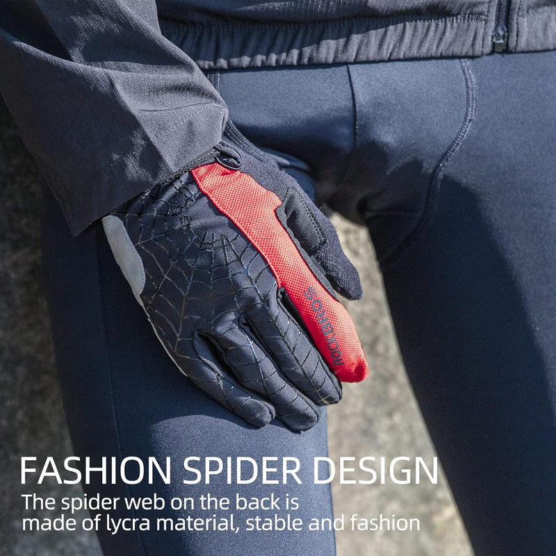 Load image into Gallery viewer, ROCKBROS Windproof Touch Screen Riding MTB Bike Gloves