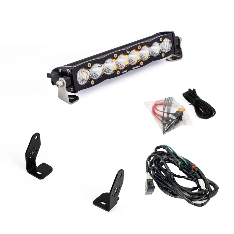 Load image into Gallery viewer, Baja Designs S8 10" Light Bar Hood Mount Kit - Polaris 2025 RZR Pro-R; Pro-S; Pro-XP
