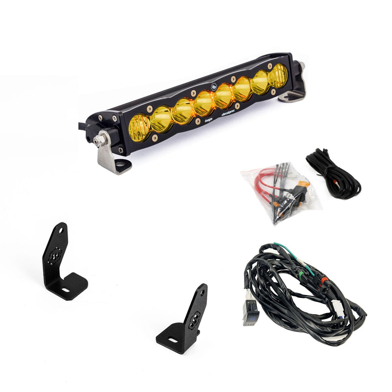 Load image into Gallery viewer, Baja Designs S8 10" Light Bar Hood Mount Kit - Polaris 2025 RZR Pro-R; Pro-S; Pro-XP