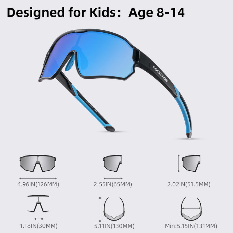 Load image into Gallery viewer, Kids Polarized Sunglasses for Youth (UV400)