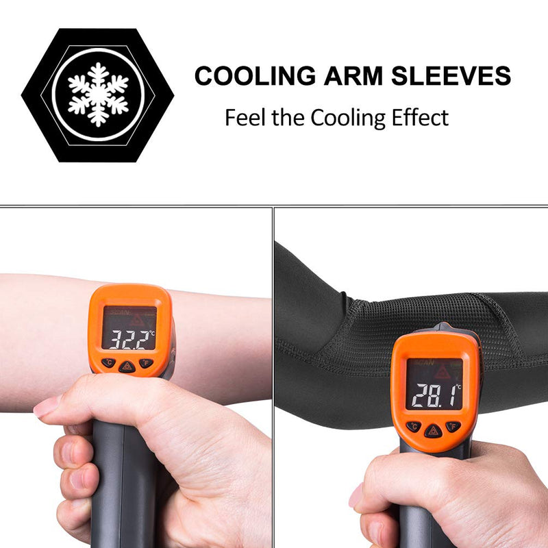 Load image into Gallery viewer, ROCKBROS Sun Protection Arm Sleeves Cooling for Running Golf Fishing Cycling