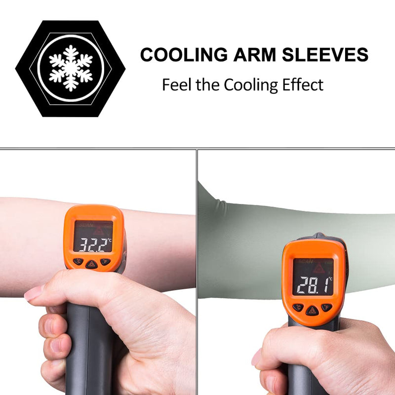 Load image into Gallery viewer, ROCKBROS Sun Protection Arm Sleeves Cooling for Running Golf Fishing Cycling