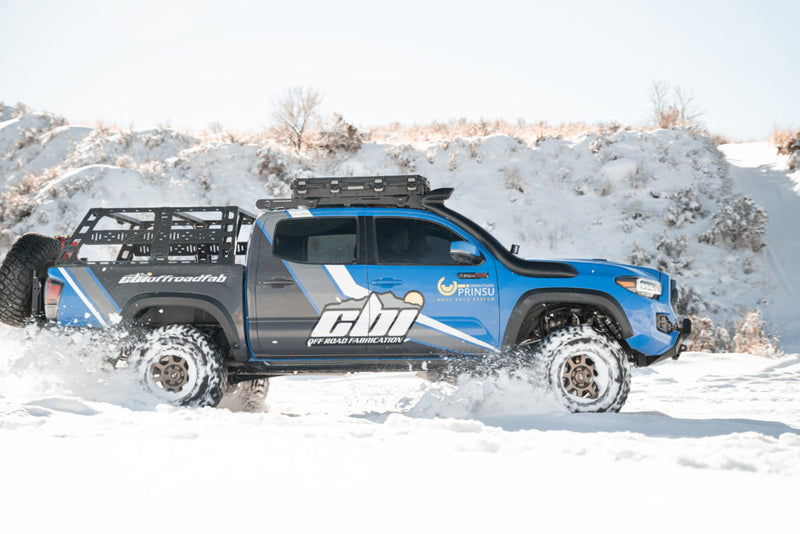 Load image into Gallery viewer, CBI Off Road Toyota Tacoma Cab Height Bed Rack | 2005-2023