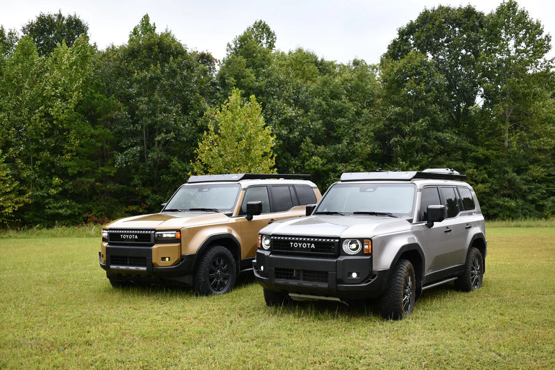 Load image into Gallery viewer, LFD Off Road Ruggedized Aluminum Low Profile Rack - 250 Series Land Cruiser (2024+)