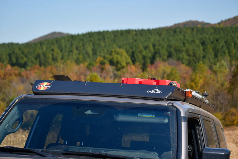 Load image into Gallery viewer, LFD Off Road Ruggedized Aluminum Low Profile Rack - 250 Series Land Cruiser (2024+)
