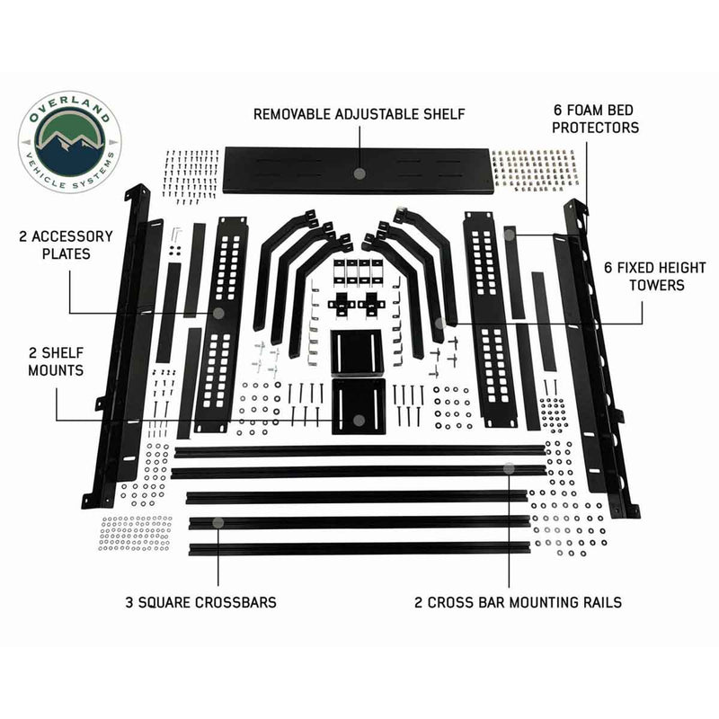 Load image into Gallery viewer, OVS Discovery Rack - Full Size Truck Short Bed Application