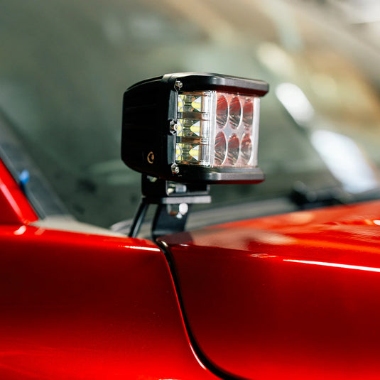 Cali Raised LED Ditch Light Bracket Kit For 2024+ Tacoma