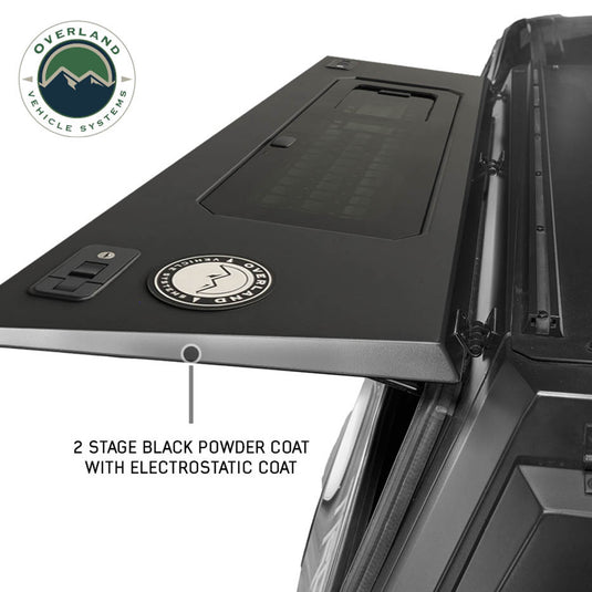 OVS Expedition Pro+ Truck Cap W/ Full Windows, Wing Doors, and 3rd Brake Light