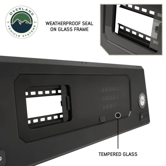 OVS Expedition Pro+ Truck Cap W/ Full Windows, Wing Doors, and 3rd Brake Light