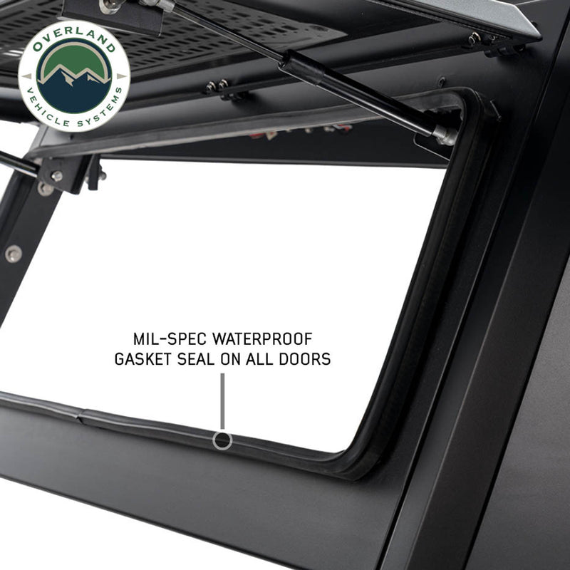 Load image into Gallery viewer, OVS Expedition Pro+ Truck Cap W/ Full Windows, Wing Doors, and 3rd Brake Light