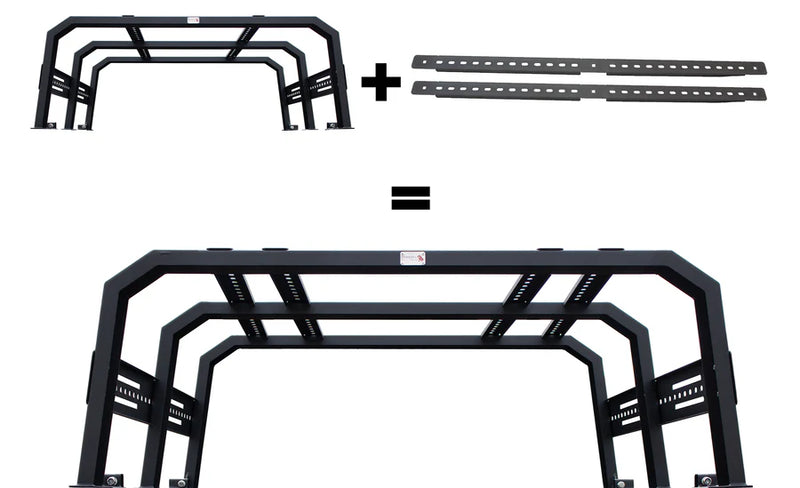 Load image into Gallery viewer, Fishbone Offroad JT Gladiator 2020-Current Additional Top Rails for 61" Fishbone Tackle Racks