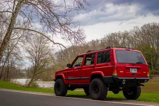 Fishbone Offroad 1984-2001 XJ Cherokee Bullhead Rear Bumper