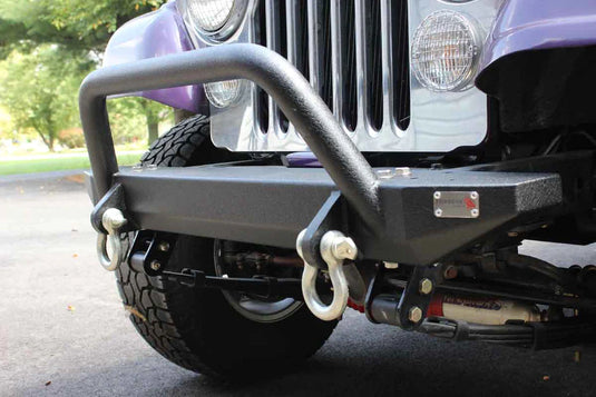 Fishbone Offroad 1987-1995 YJ Wrangler Piranha Front Bumper with Tube Guard