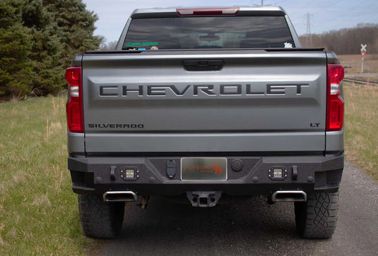 Fishbone Offroad Rockfish Rear Bumper for 2019-2022 Chevy Silverado