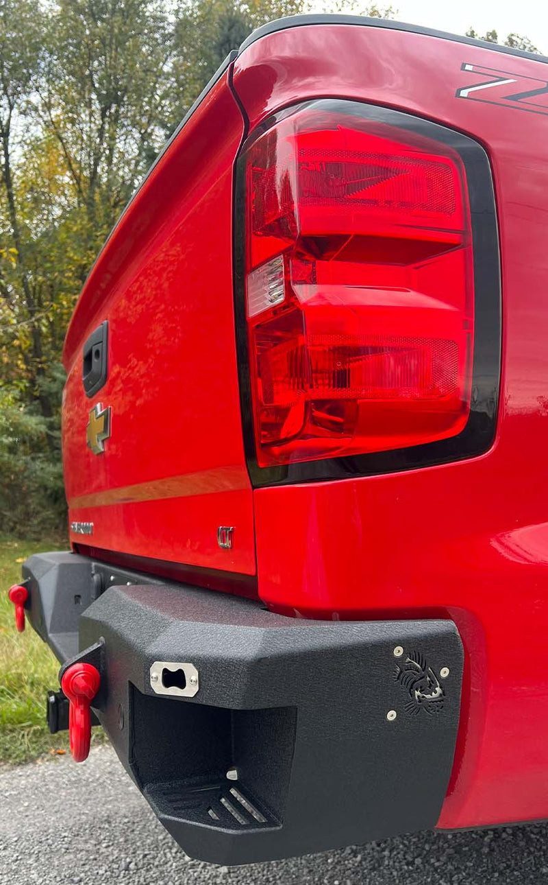 Load image into Gallery viewer, Fishbone Offroad Rockfish Rear Bumper for 2014-2018 Chevy Silverado