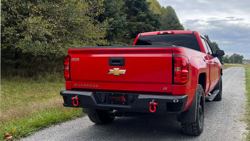 Load image into Gallery viewer, Fishbone Offroad Rockfish Rear Bumper for 2014-2018 Chevy Silverado