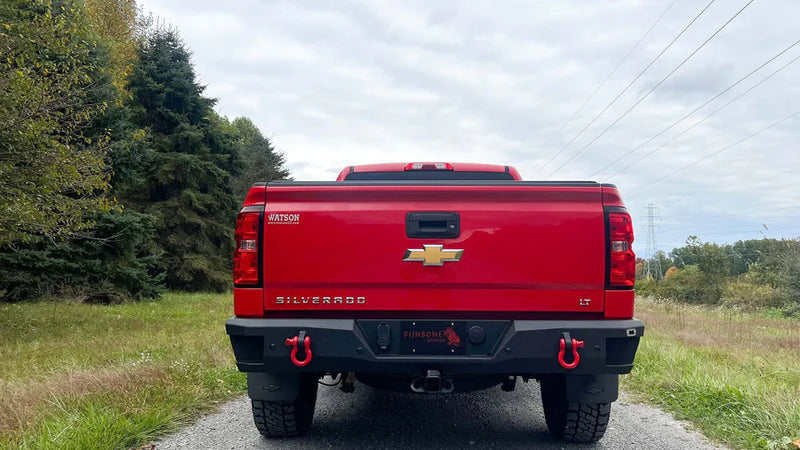 Load image into Gallery viewer, Fishbone Offroad Rockfish Rear Bumper for 2014-2018 Chevy Silverado