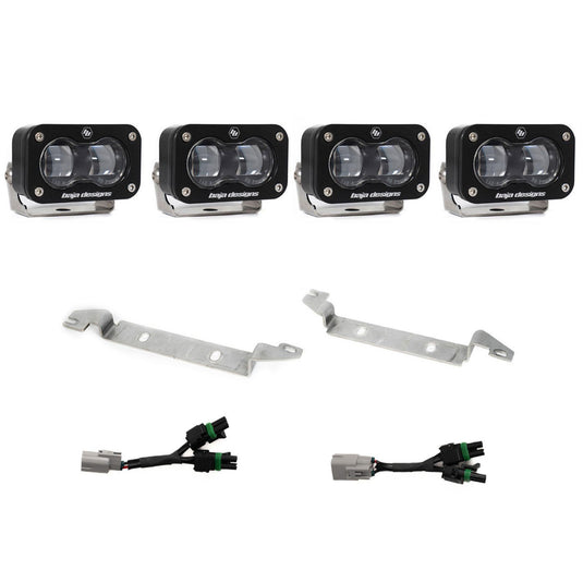 Baja Designs S2 SAE OEM Fog Light Replacement Kit - 2024-On Toyota Tacoma NOTE: TRD Pro/Trailhunter