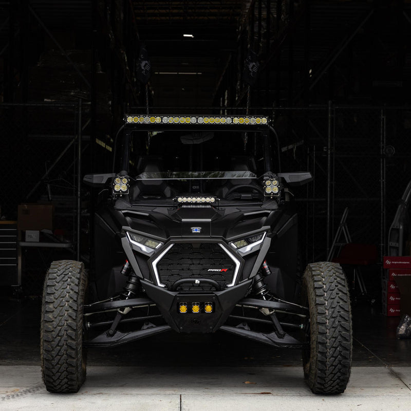 Load image into Gallery viewer, Baja Designs S8 10" Light Bar Hood Mount Kit - Polaris 2025 RZR Pro-R; Pro-S; Pro-XP
