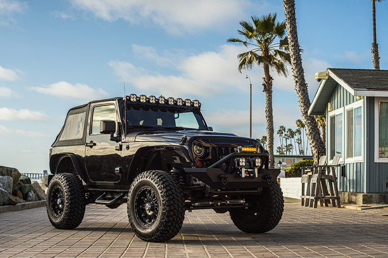 Load image into Gallery viewer, Baja Designs Jeep JK XL Linkable Roof Mount Light Kit - Jeep 2007-18 Wrangler JK