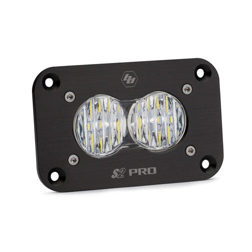 Load image into Gallery viewer, Baja Designs S2 Pro Black Flush Mount LED Auxiliary Light Pod - Universal