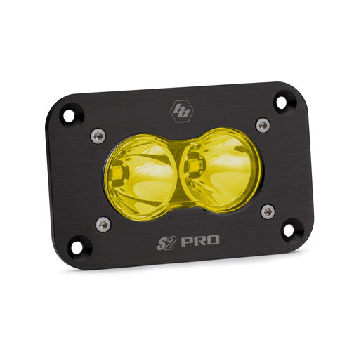 Load image into Gallery viewer, Baja Designs S2 Pro Black Flush Mount LED Auxiliary Light Pod - Universal
