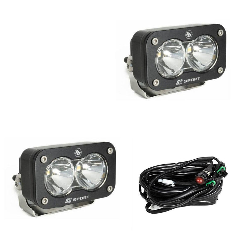 Load image into Gallery viewer, Baja Designs S2 Sport Black LED Auxiliary Light Pod Pair - Universal